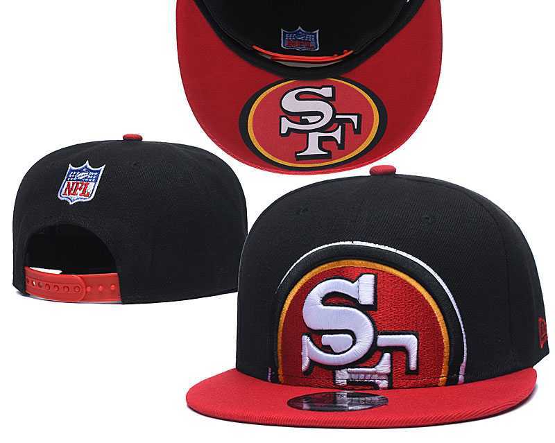 49ers Team Logo Black Red Adjustable Hat GS,We sell and wholesale 49ers Team Logo Black Red Adjustable Hat GS on line form chian!